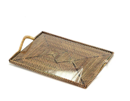 Glass-Bottom Grazing & Serving Tray - Rectangular Small by Calaisio