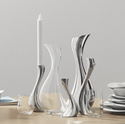 Cobra Clear Glass Carafe by Georg Jensen