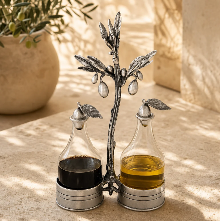 Oil & Vinegar Set Olive