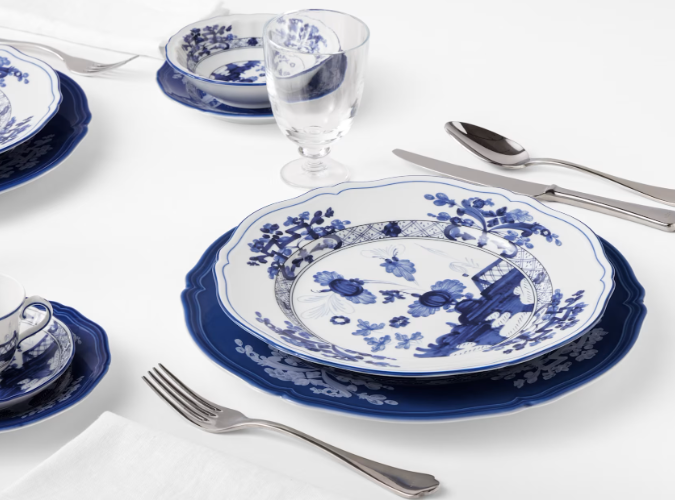 Oriente Italiano Indaco Dinner Plate by Ginori