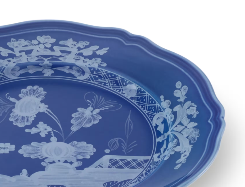 Oriente Italiano Indaco Dessert Plate by Ginori