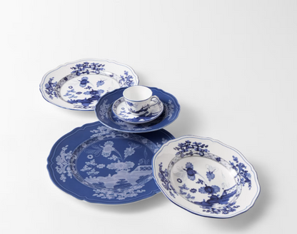 Oriente Italiano Indaco Dessert Plate by Ginori