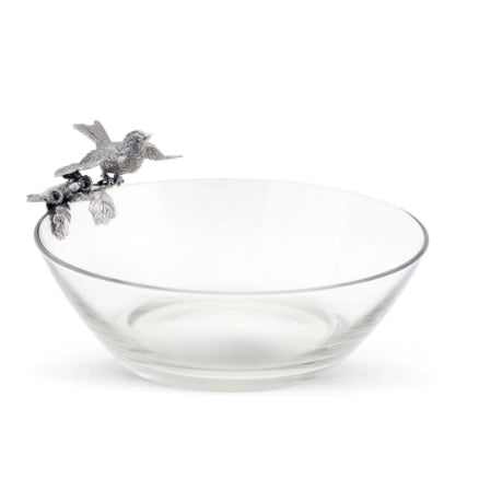 Song Bird Glass Bowl by Vagabond House