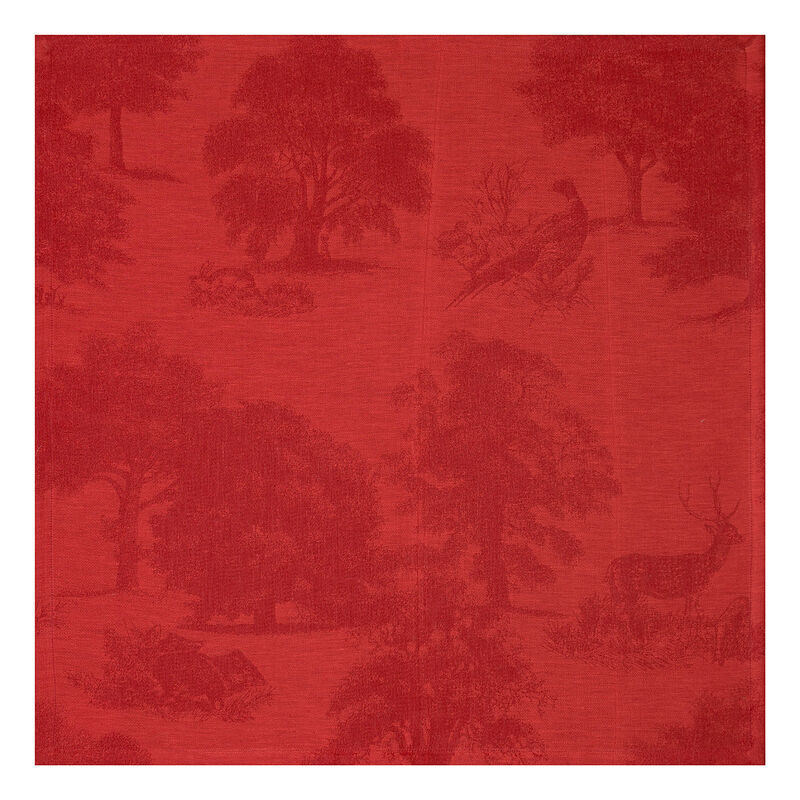 Souveraine Napkin Carmin-Red