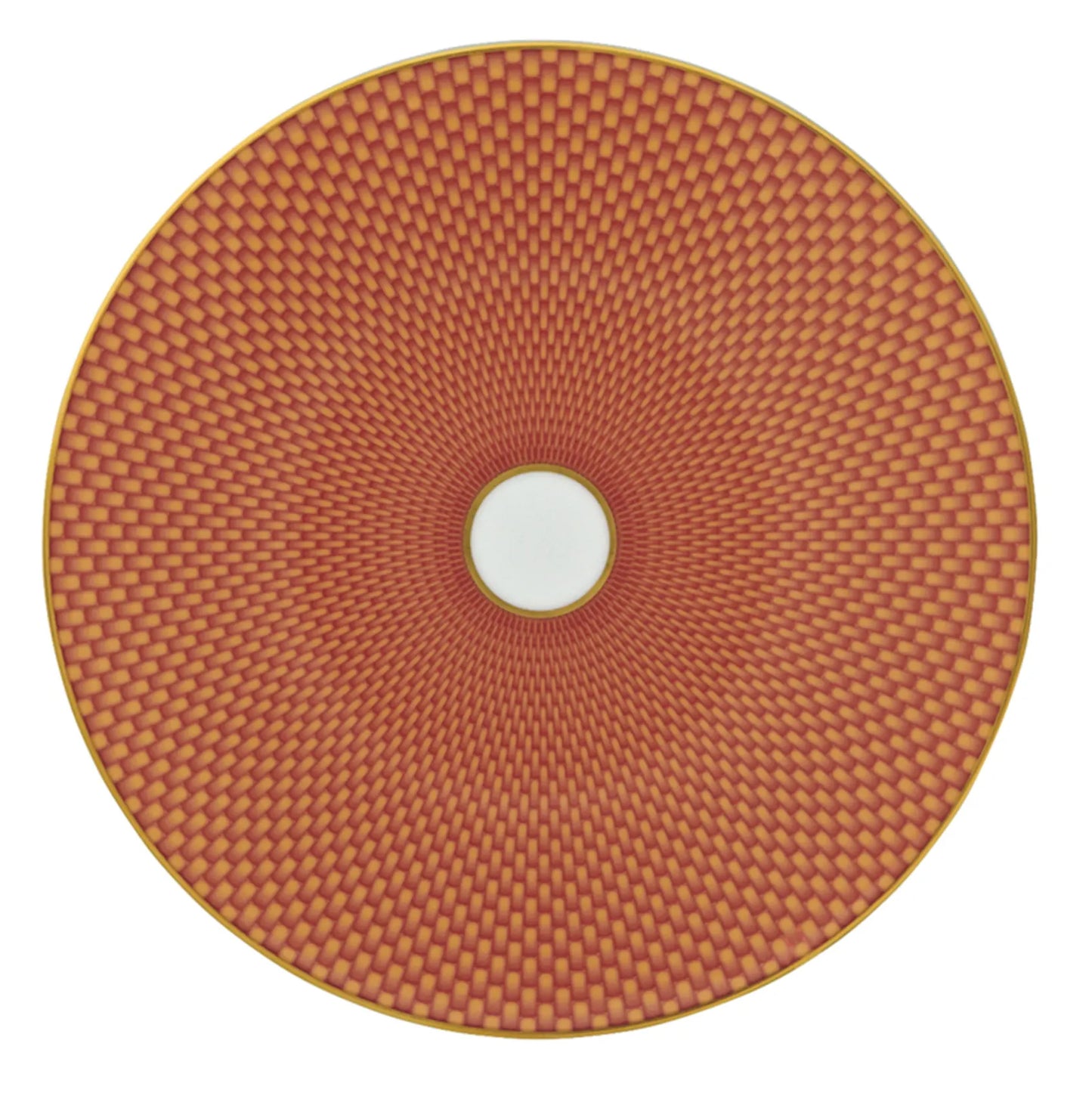 Tresor Orange Dessert Plate by Raynaud