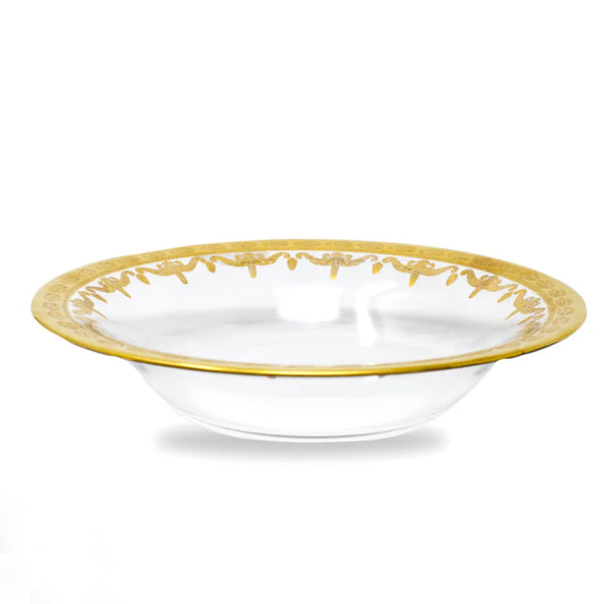 Vetro Gold Pasta/Soup Plate by Arte Italica