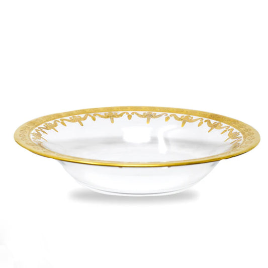 Vetro Gold Pasta/Soup Plate by Arte Italica