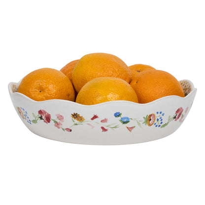 Sofia 10 inch Serving Bowl by Juliska, detail view