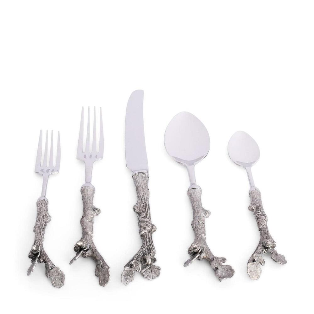 Acorn Flatware Set by Vagabond House 3