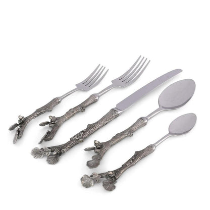 Acorn Flatware Set by Vagabond House 