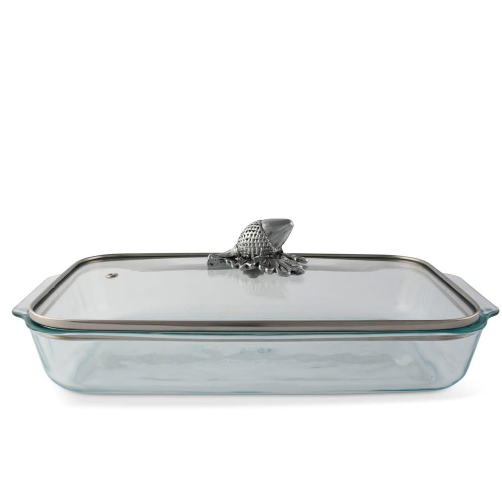 Acorn Lid with Pyrex 3 Quart Baking Dish by Arthur Court Designs 2