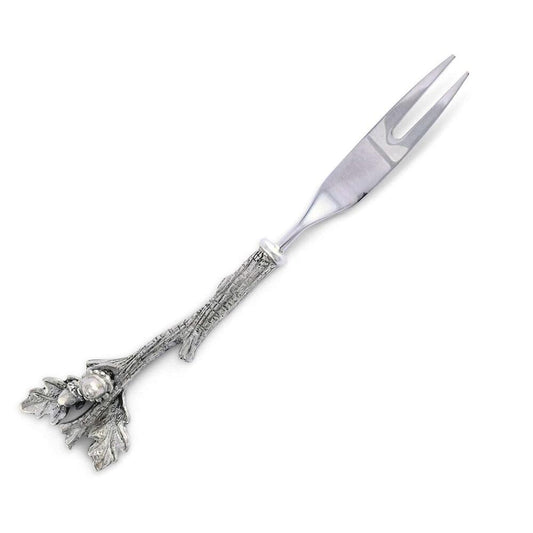 Acorn & Oak Leaf Hors d'oeuvre Fork by Vagabond House 