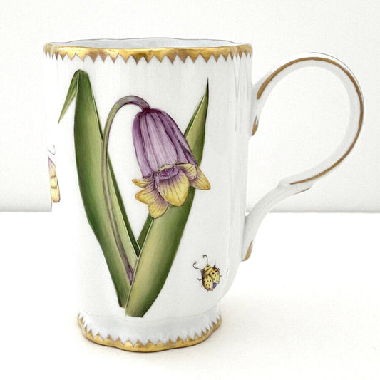 AD67 - Hand Painted Porcelain Coffee/Tea Mug by Anna Weatherley