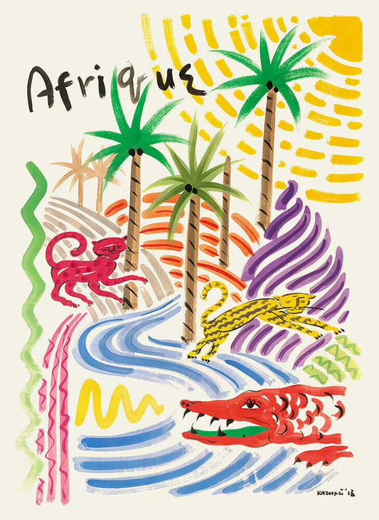 Afrique - Kazumi Yoshida by Tiger Flower Studio Additional Image -