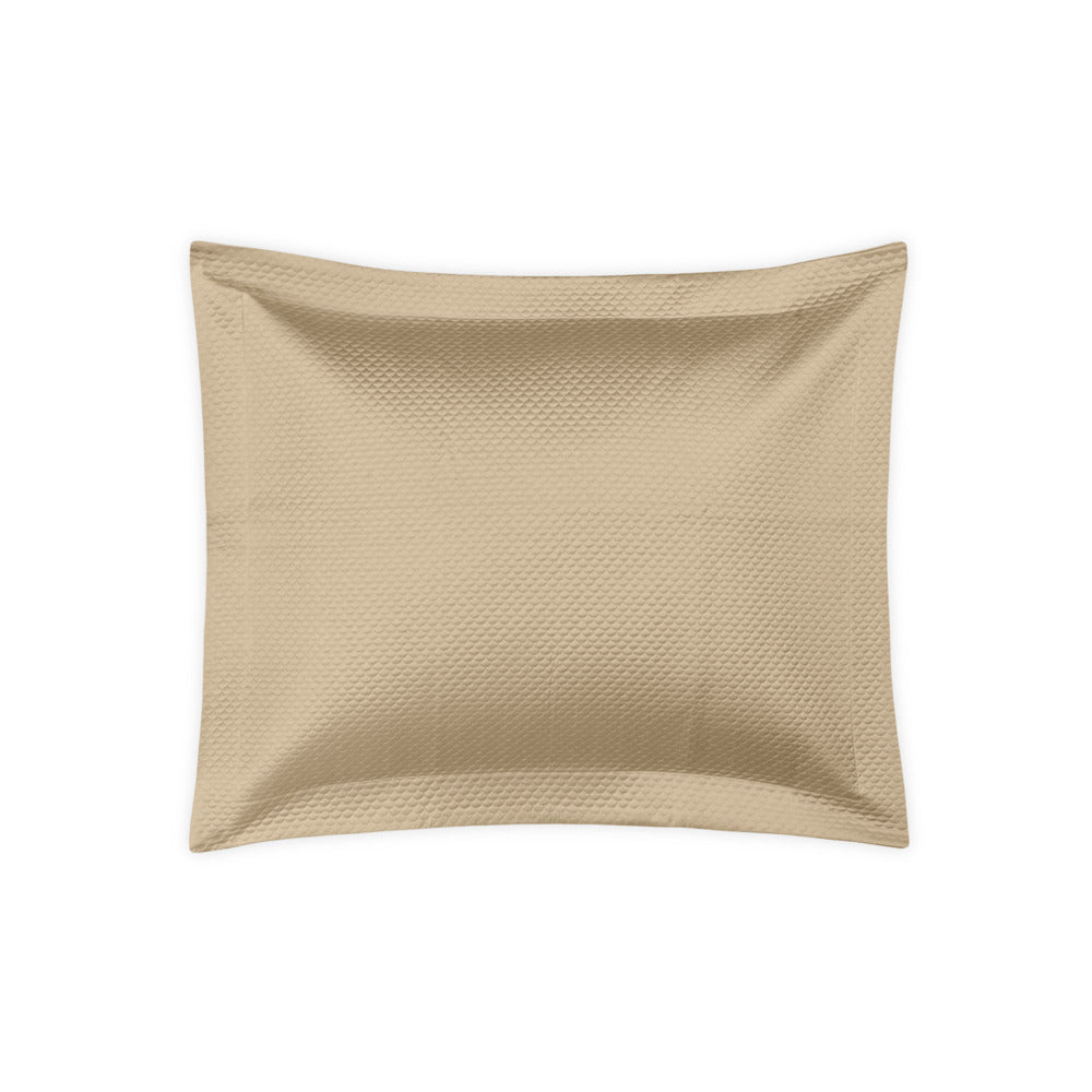 Alba Sham Champagne Quilted Standard 