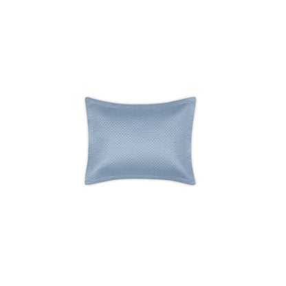 Alba Sham Hazy Blue Quilted Boudoir 