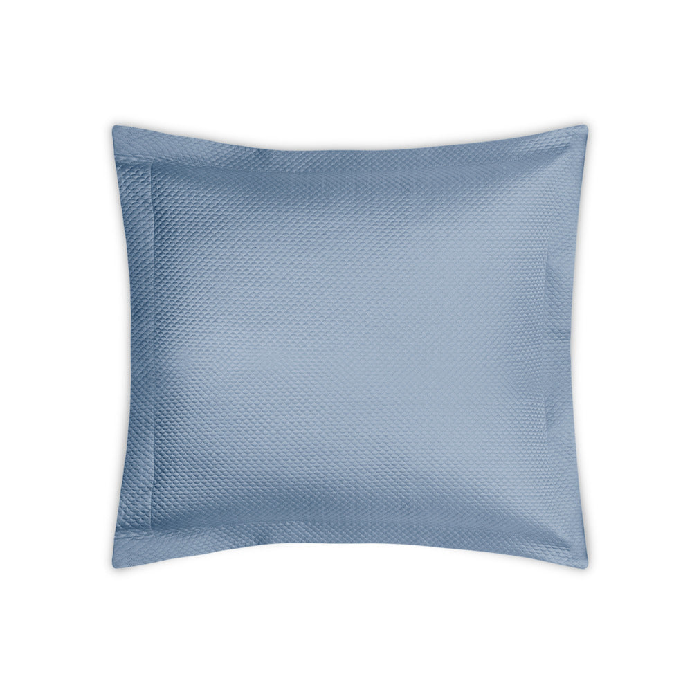 Alba Sham Hazy Blue Quilted Euro 
