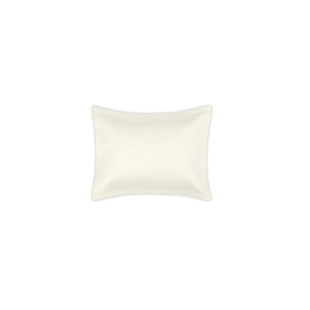 Alba Sham Ivory Quilted Boudoir 