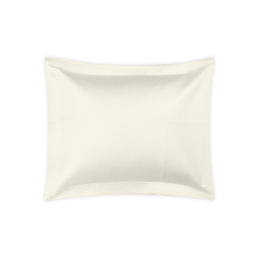 Alba Sham Ivory Quilted Standard 
