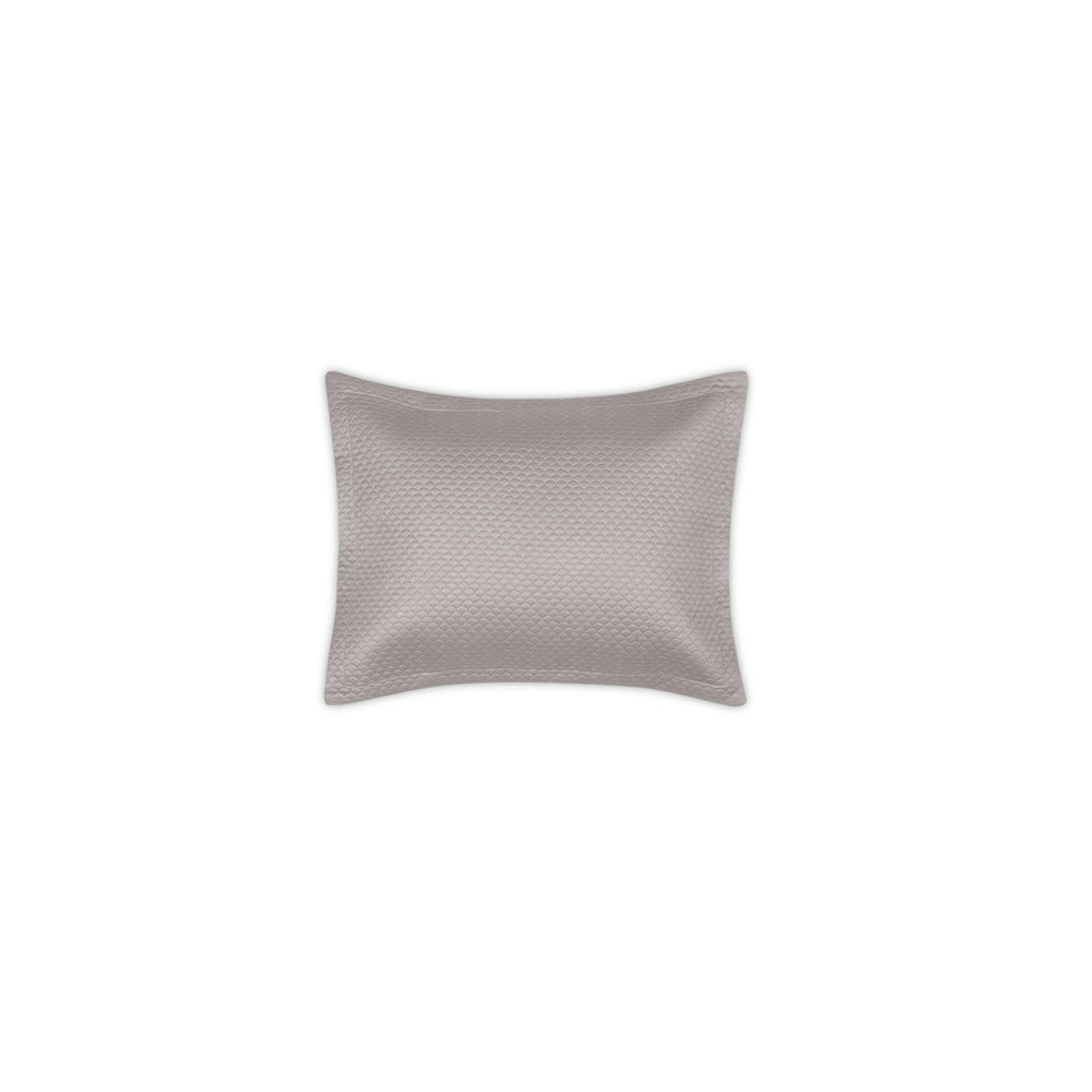 Alba Sham Platinum Quilted Boudoir 