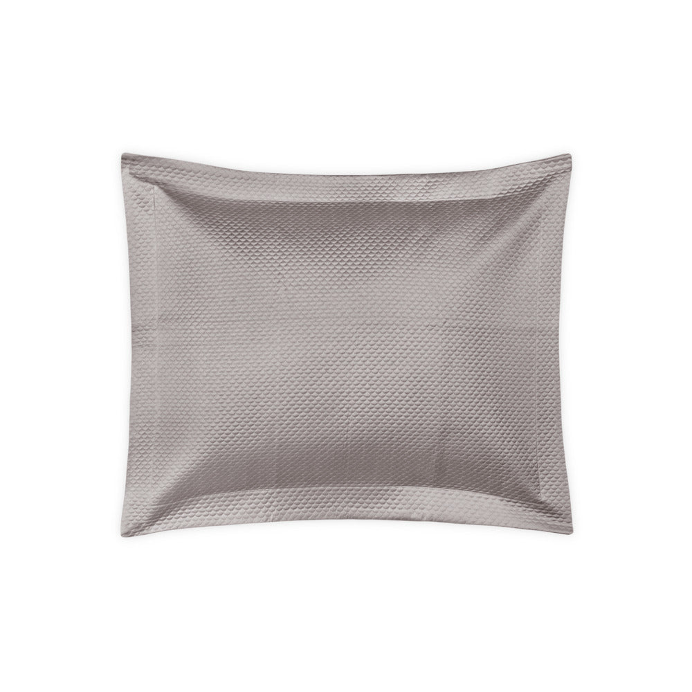 Alba Sham Platinum Quilted Standard 