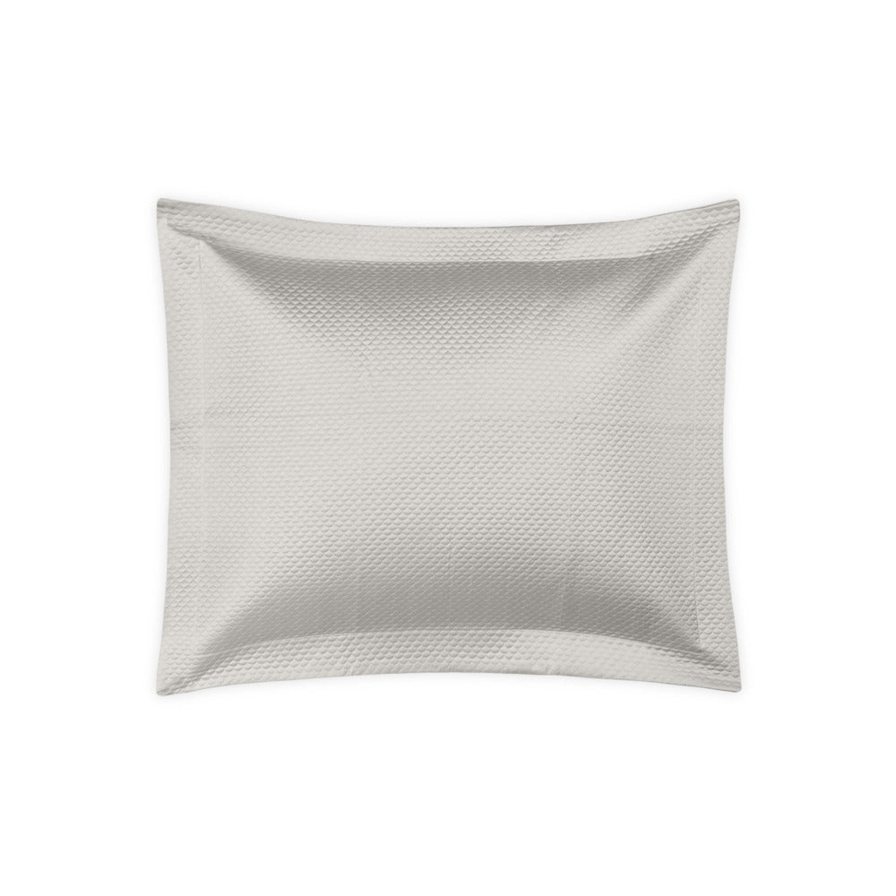 Alba Sham Silver Quilted Standard 
