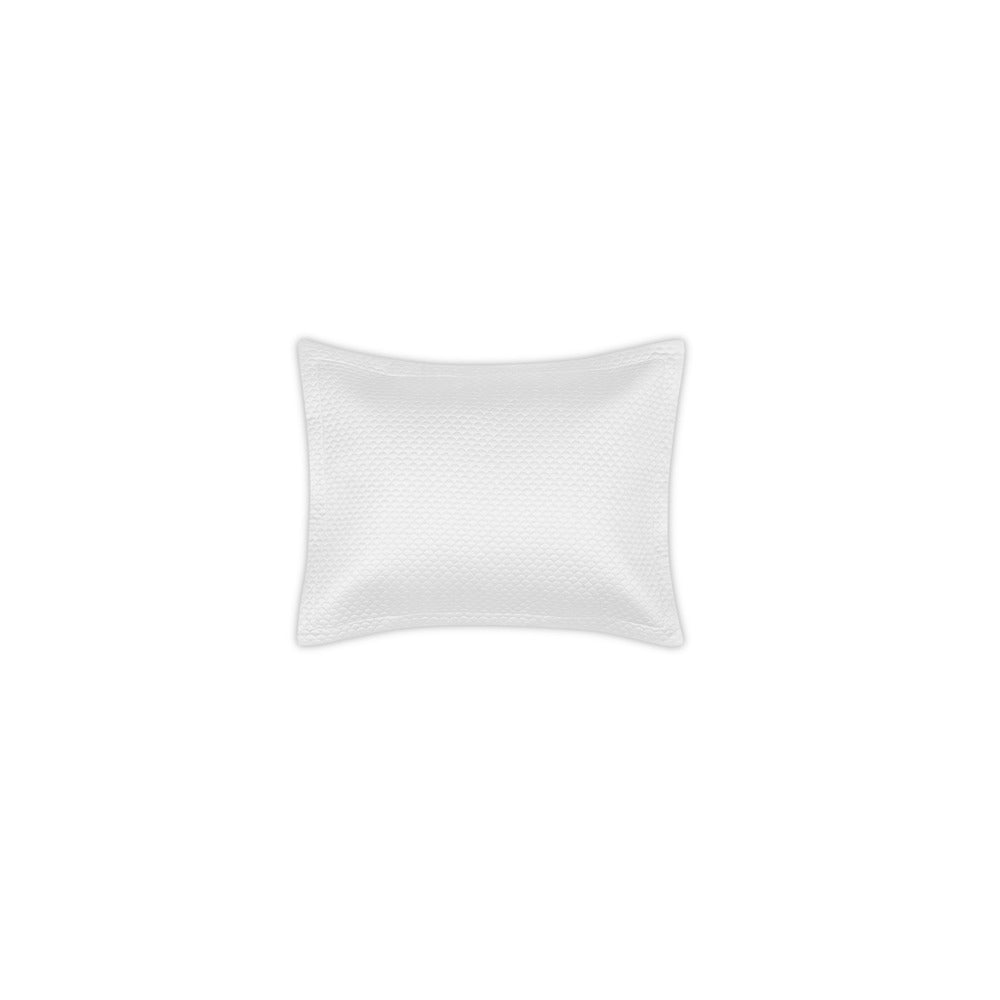 Alba Sham White Quilted Boudoir 