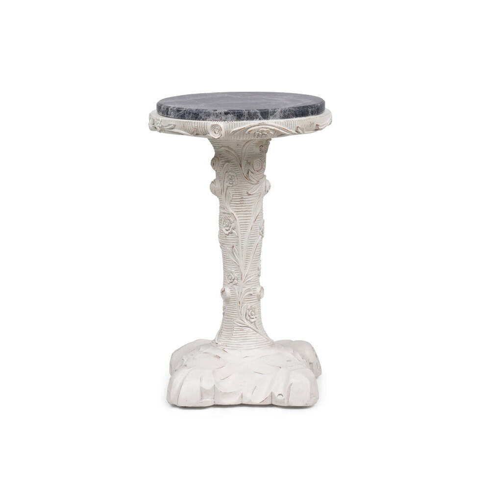 Albero Drinks Table - White by Bunny Williams Home 3