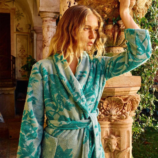 Alcazar Bath Robe by Yves Delorme 