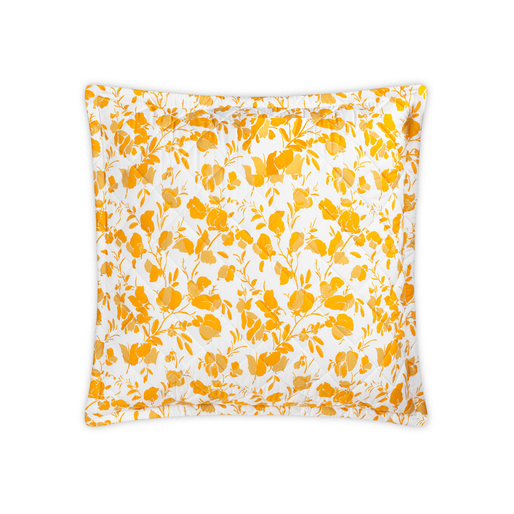 Alexandra Sham Goldenrod Quilted Euro 