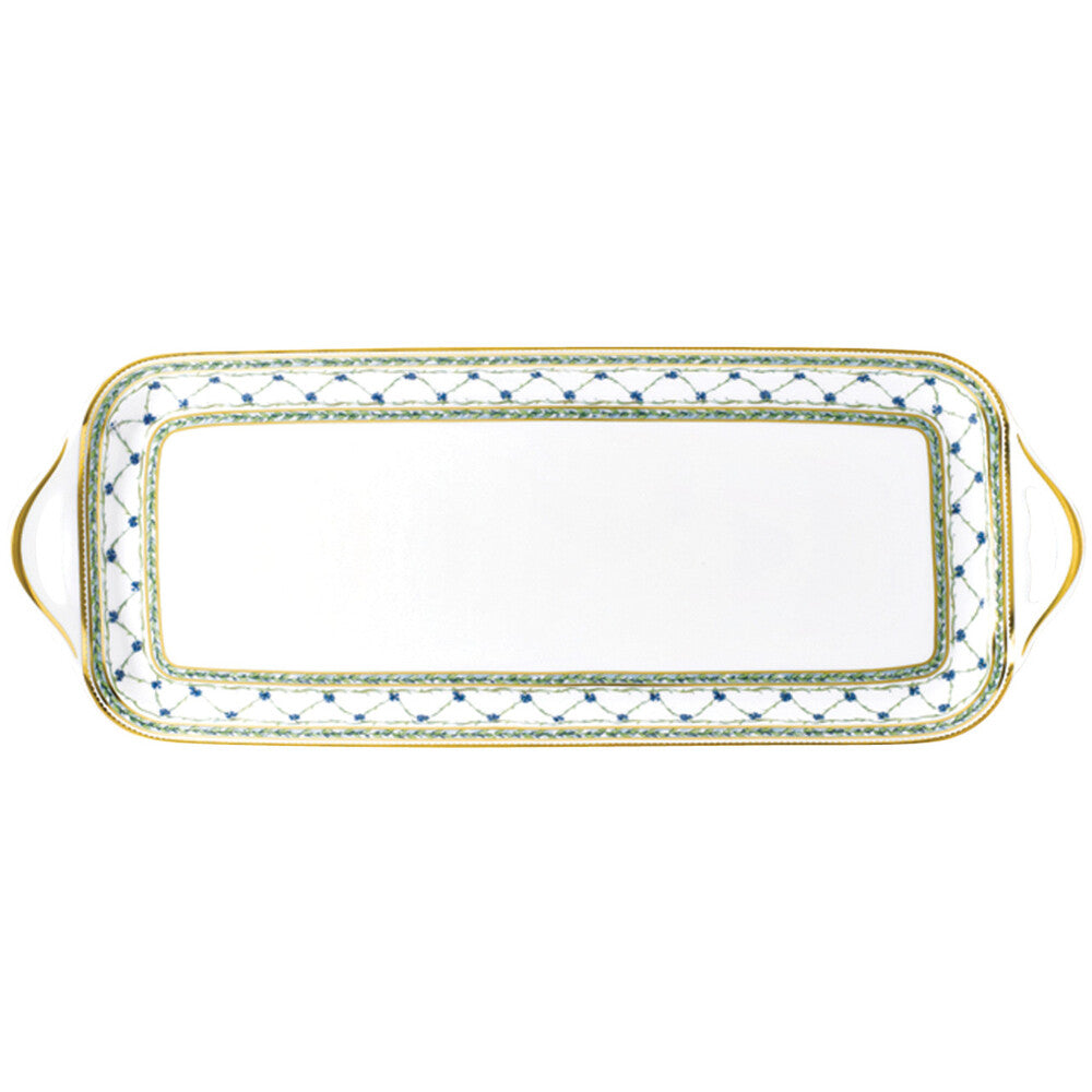 Allee Royale Long Cake Plate by Raynaud 