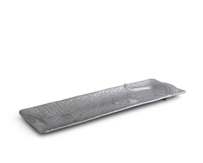 Alligator 19" L Oblong Tray by Arthur Court Designs 1