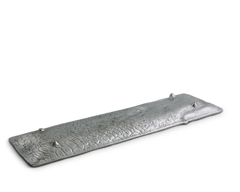 Alligator 19" L Oblong Tray by Arthur Court Designs 3