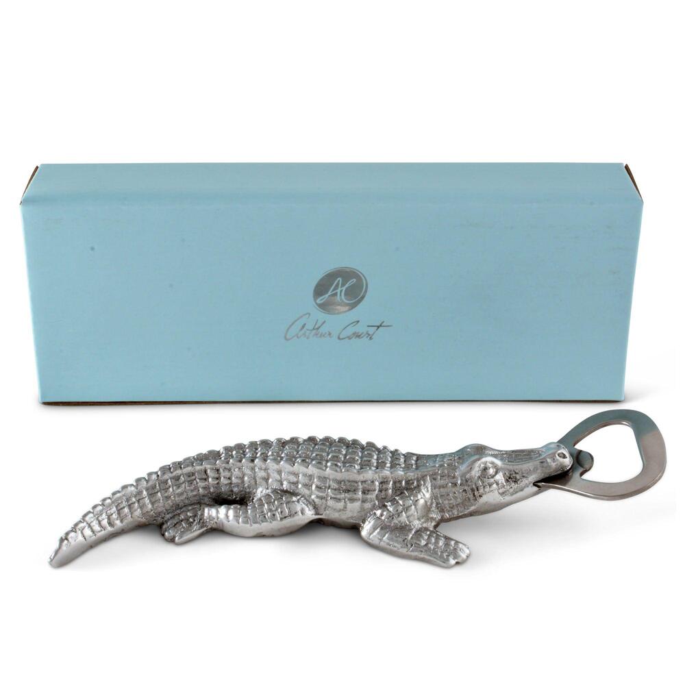 Alligator Bottle Opener by Arthur Court Designs 4