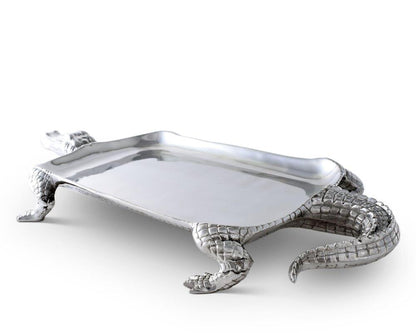 Alligator Figural Platter by Arthur Court Designs 3