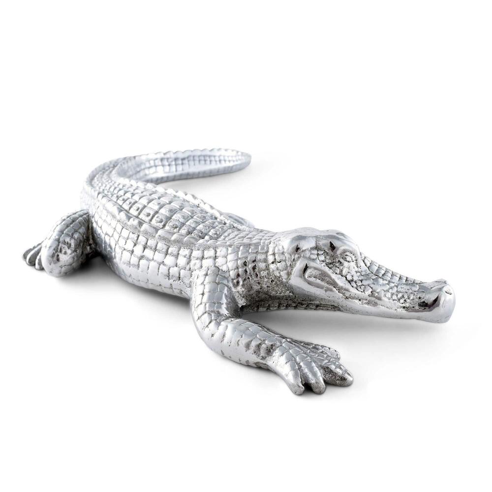 Alligator Large Figurine by Arthur Court Designs