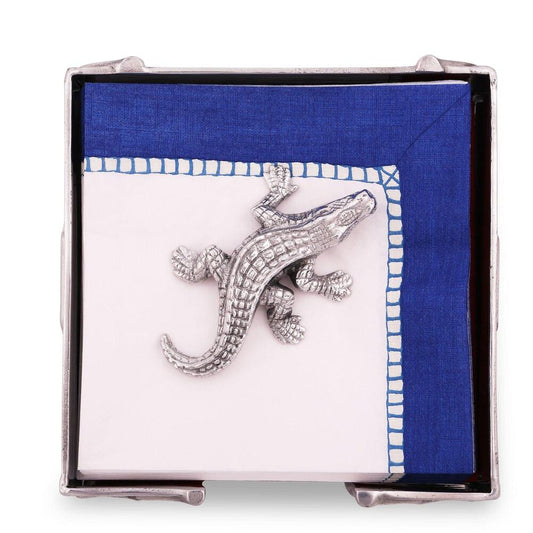 Alligator Napkin Weight by Arthur Court Designs