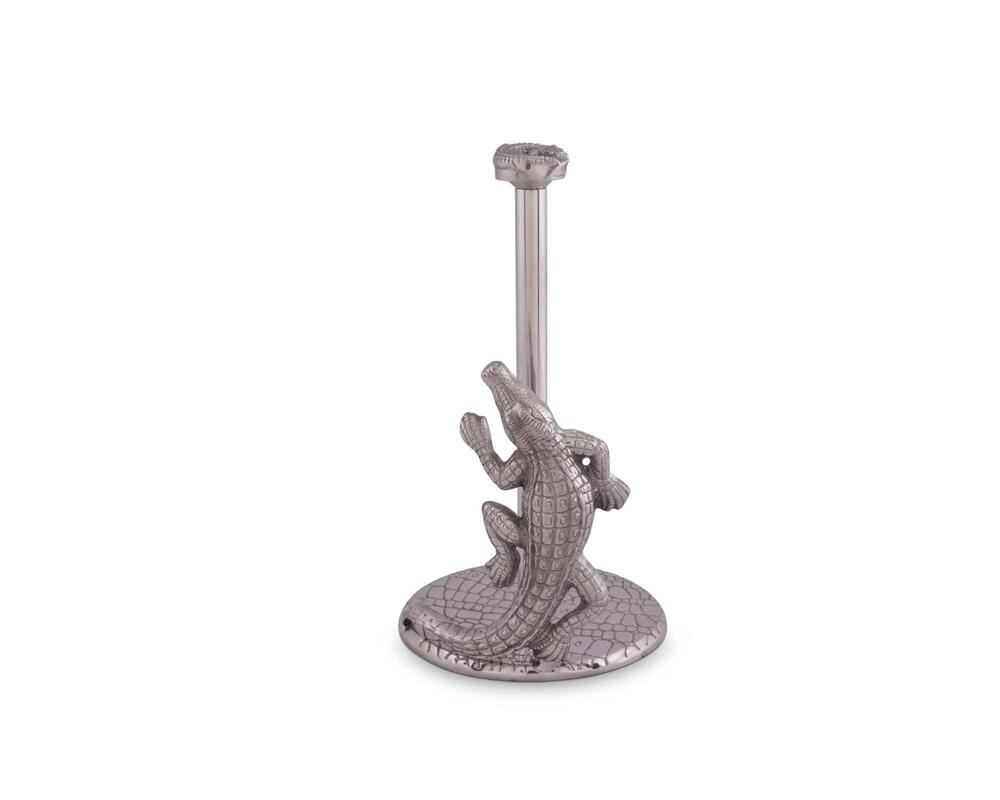 Alligator Paper Towel Holder by Arthur Court Designs 1