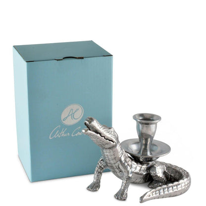 Alligator Taper Candle Holders by Arthur Court Designs 5