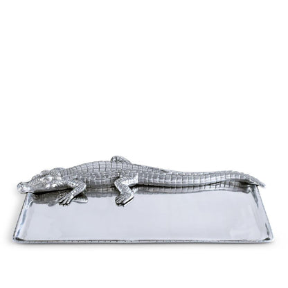 Alligator Tray 9" x 20" by Arthur Court Designs 3