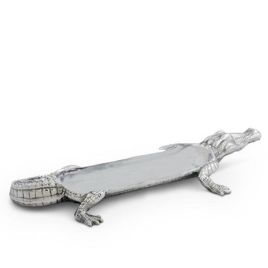 Alligator Tray Figural by Arthur Court Designs