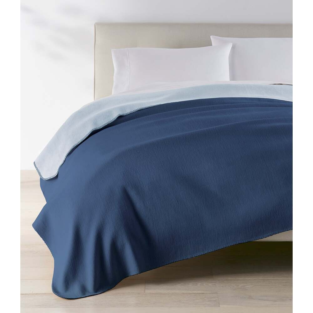 Alta Reversible Cotton Blanket by Peacock Alley  10