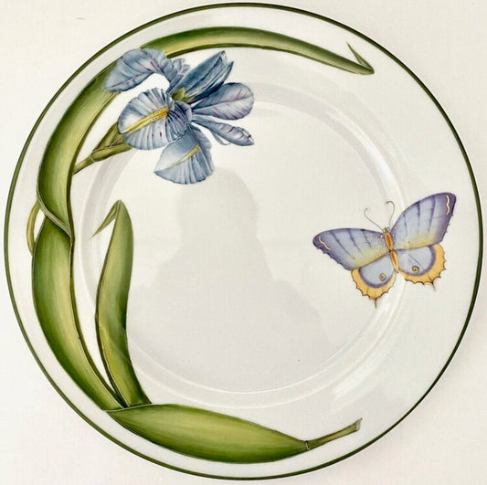 AM83 - Iris Dinner Plate by Anna Weatherley