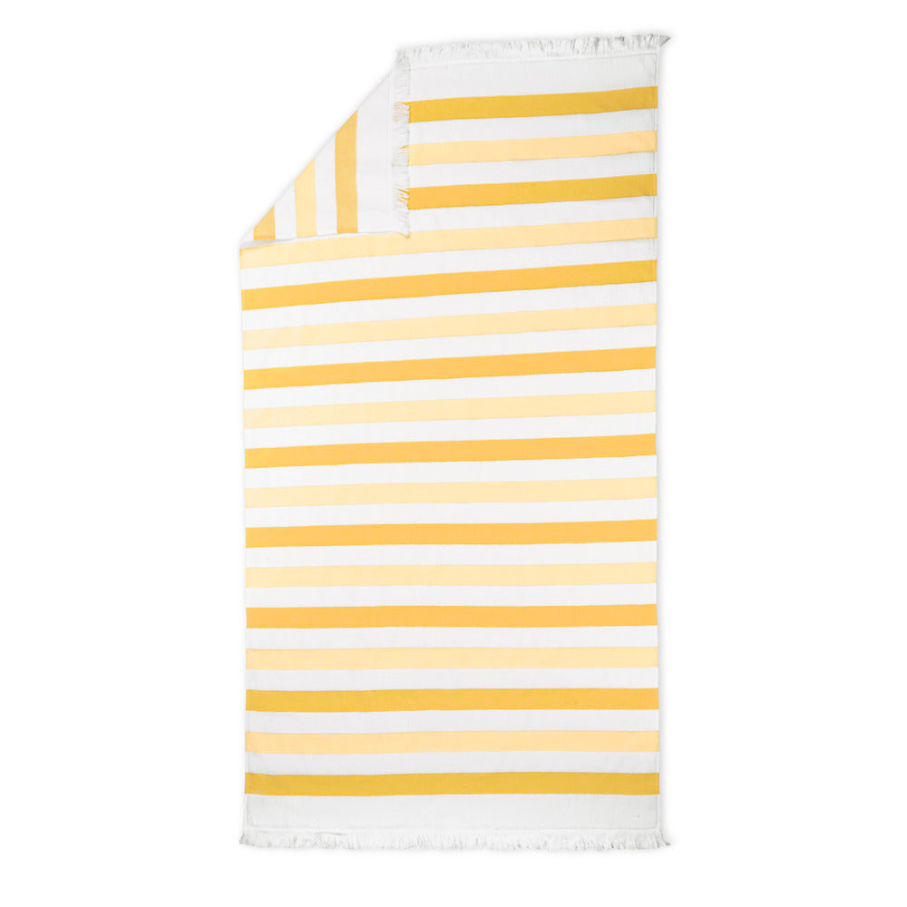 Amado Beach Towel Canary Stripe 