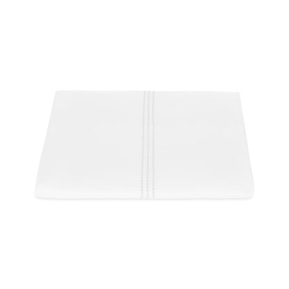 Amara Triple Pearl Duvet Cover White 