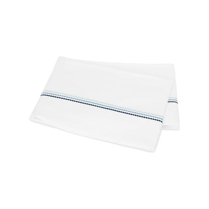 Amara Triple Pearl Flat Sheet Sailor Blue 