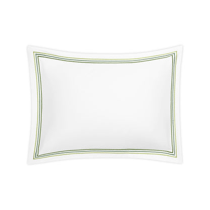 Amara Triple Pearl Sham Palm Green Standard 