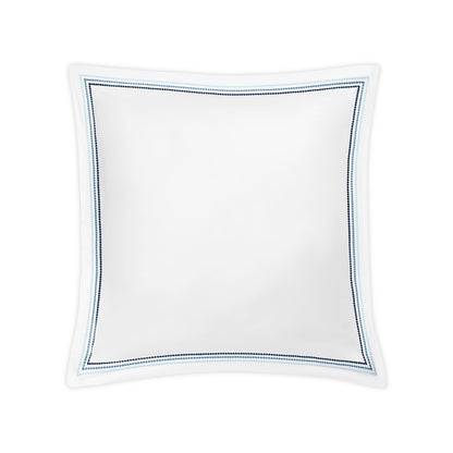 Amara Triple Pearl Sham Sailor Blue Euro 
