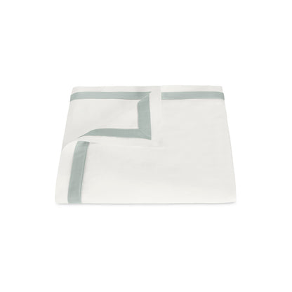 Ambrose Duvet Cover Bone & Celadon 
