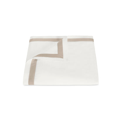 Ambrose Duvet Cover Bone & Khaki 